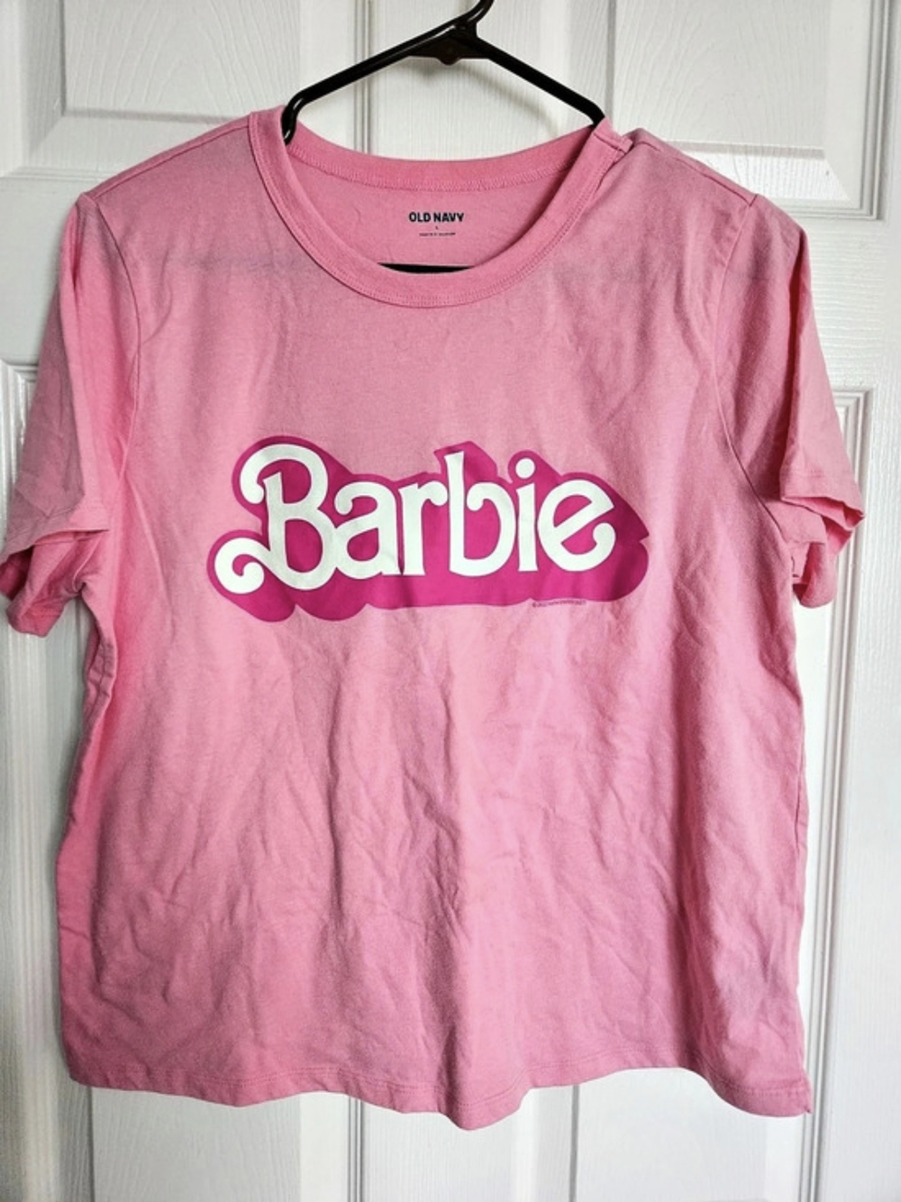 Old Navy Barbie Graphic T-Shirt Pink